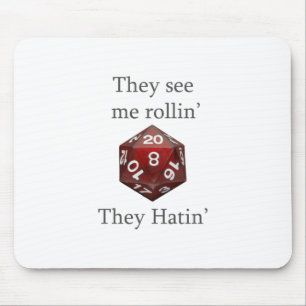 Sie sehen mich rollin Gang Mousepad