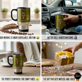 Sie sehen Muggy Monkey - Reisebecher