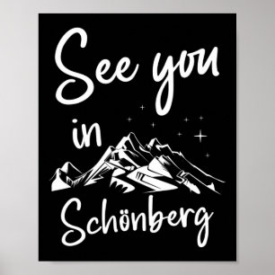 Sie sehen sich in Schönberg Deutschland Ferienski Poster