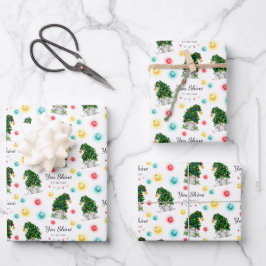Sie sehen so helles Gnome-Wrapper Geschenkpapier Set