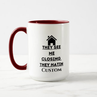 Sie sehen, wie ich echte Anwesen Agent zwei Töne s Tasse