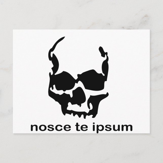 Sie selbst kennen postkarte (Vorderseite)