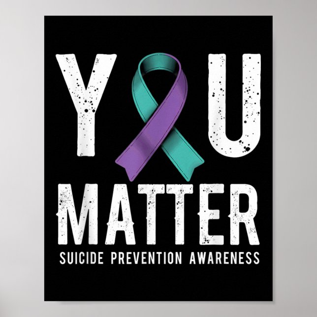Sie Selbstmordpräventionsbewusstsein  Poster (Vorne)