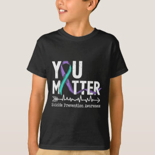 Sie Semikolon Selbstmordpräventions-Woche T-Shirt