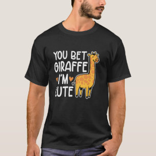 Sie setzen Giraffe, ich bin Süße Tier Giraffe T-Shirt