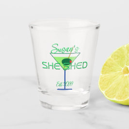 Sie Shed Pub Shot Glass Glass Trinkbehälter Schnapsglas