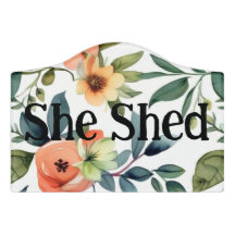 Sie Shed Sign