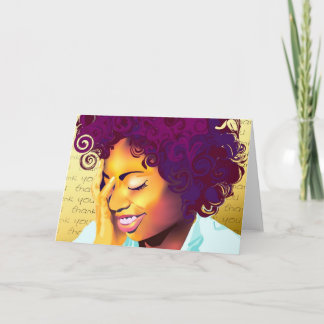 Sie Shouln't haben (danke) Dankeskarte