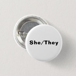Sie, sie bevorzugten Pronouns Lgbtq Lgbt Pride Button