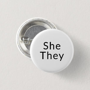 Sie, sie bevorzugten Pronouns Lgbtq Lgbt Pride Button
