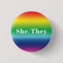 Sie, sie bevorzugten Pronouns Lgbtq Lgbt Pride Button