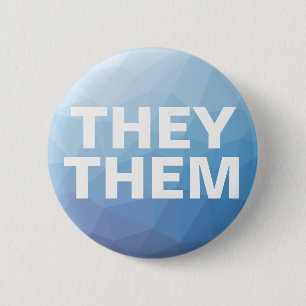 Sie sie Nonbinary Pronomina Button