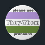 Sie/sie Pronomen-Knopf-Button Button<br><div class="desc">gelassen jeder kennen Sie es!!</div>