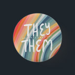 Sie/sie Pronouns farbenfrohe handgemachte Regenbog Button<br><div class="desc">Dekorieren Sie Ihr Outfit mit diesem coolen Kunstknopf. Macht ein großartiges Geschenk! Sie können ihn anpassen und auch Text hinzufügen. Karo in meinem Shop für viel mehr Farben und Muster! Lass mir Bescheid,  wenn du auch etwas Gewohntes willst.</div>