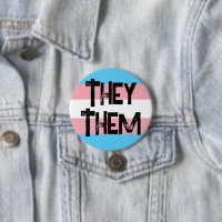 Sie sie Pronouns Trans Button