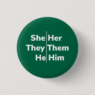 Sie/sie sie/sie Er/Er Pronoun Button