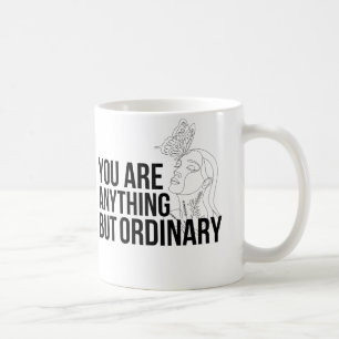 Sie sind alles andere als gewöhnliche monochrome K Kaffeetasse