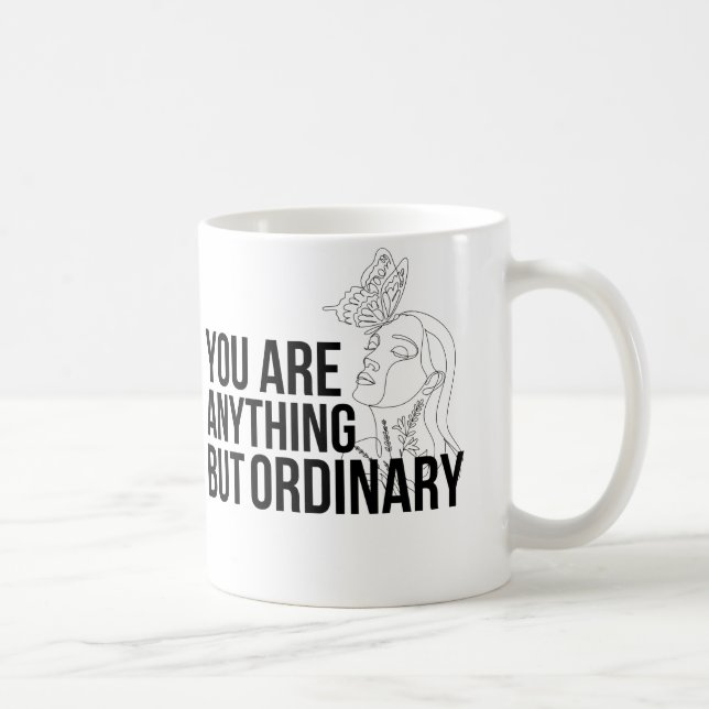 Sie sind alles andere als gewöhnliche monochrome K Kaffeetasse (Rechts)