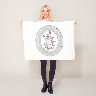 Sie sind also Bonbon zu mir Baby-Bärn-Fleece-Decke Fleecedecke