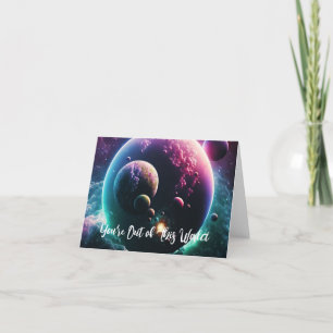 Sie sind aus diesem WelGalaxie-Weltraumuniversum Karte