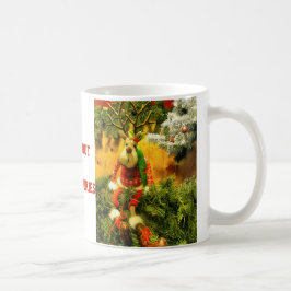 Sie sind aus Milch-u. Plätzchen-Ren-Tasse heraus Kaffeetasse