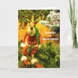 SIE SIND AUS MiLK UND COOKiES 2 Feiertagskarte