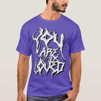 Sie sind beliebt Death Metal Schriftart positive N T-Shirt