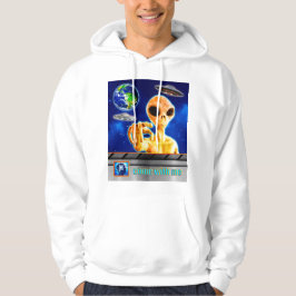 SIE SIND BEREITS HIER - KOMMEN MIT MIR Design-Koll Hoodie