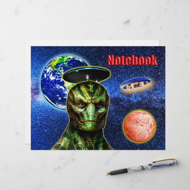 SIE SIND BEREITS HIER - REPTILIAN Design Collectio Briefbogen (Vorderseite/Rückseite Beispiel)