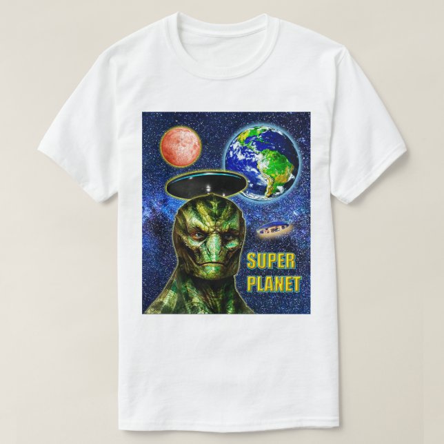 SIE SIND BEREITS HIER - REPTILIAN Design Collectio T-Shirt (Design vorne)