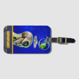 SIE SIND BEREITS HIER - SUPERPLANET Design sammeln Gepäckanhänger