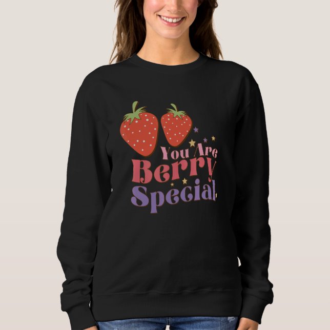 Sie sind Berry Special Niedlich Fall Women's Sweet Sweatshirt (Vorderseite)
