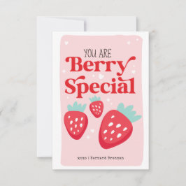 Sie sind BERRY Special Valentine's Card Einladung