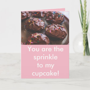 Sie sind besprühen zu meiner kleiner Kuchen Karte