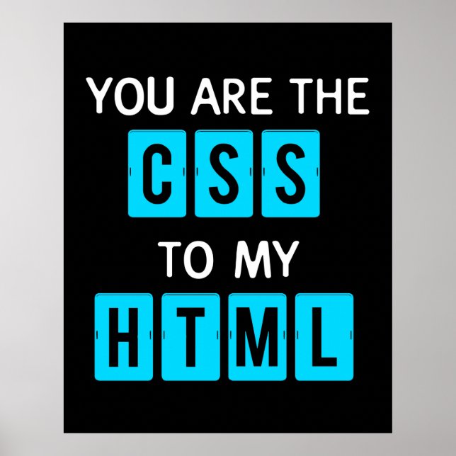 Sie sind CSS zu meinem HTML Poster (Vorne)