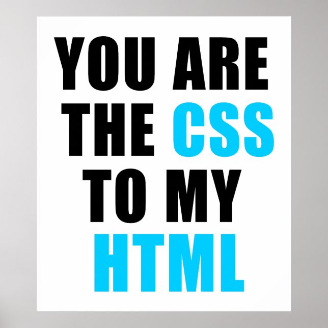 Sie sind CSS zu meinem HTML Poster (Vorne)