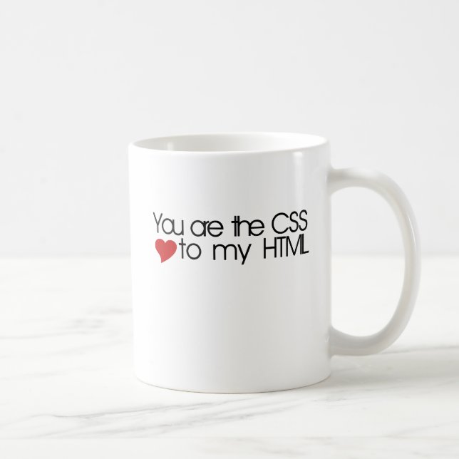 Sie sind CSS zu meinem HTML Tasse (Rechts)