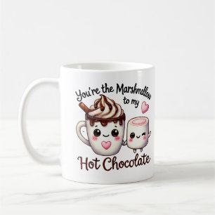 Sie sind das Marshmallow zu My Hot Chocolate -Tass Kaffeetasse