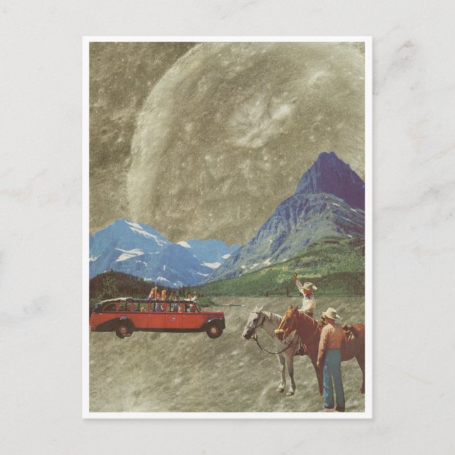 Sie sind den ganzen Weg gekommen? - Postkarte (Vorderseite)