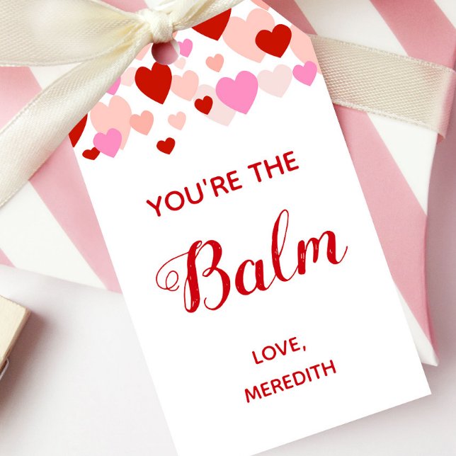 Sie sind der Balm Lip Balm Valentine's Day Geschen Geschenkanhänger (Von Creator hochgeladen)