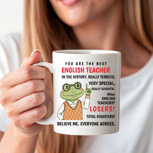 Sie sind der beste Englischlehrer. Andere Verliere Kaffeetasse