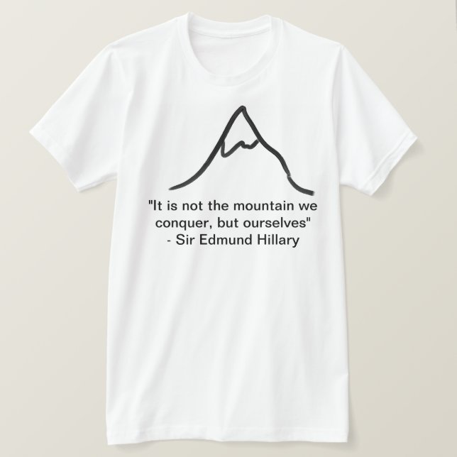 Sie sind der Meister Ihres Schicksals T-Shirt (Design vorne)