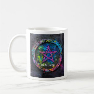Sie sind der Zauber ・ Mystisches Sigil Circle Desi Kaffeetasse