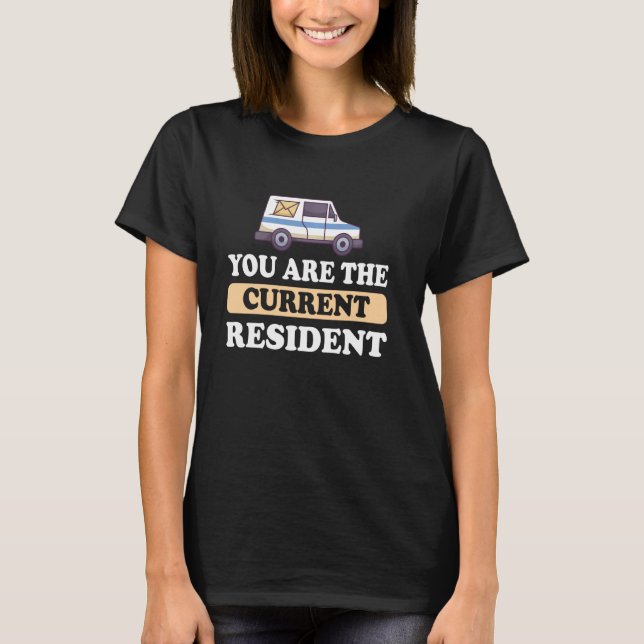 Sie sind die aktuelle Postalerpost Ca T-Shirt (Vorderseite)