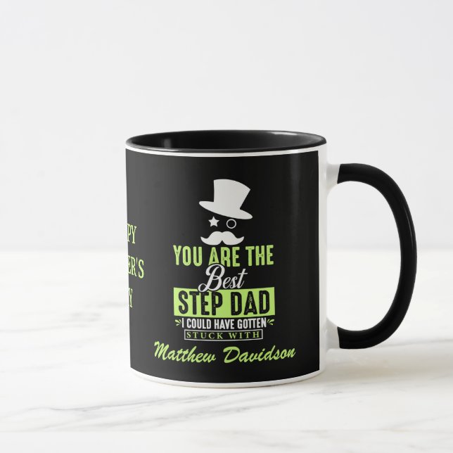 Sie sind die beste Step-Vater-Tasse Tasse (Rechts)