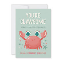 Sie sind die Clawsome Valentine Day Card