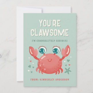Sie sind die Clawsome Valentine Day Card
