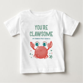 Sie sind die Clawsome Valentine Day Card Baby T-shirt