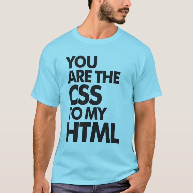 Sie sind die CSS zu meinem HTML T-Shirt (Vorderseite)