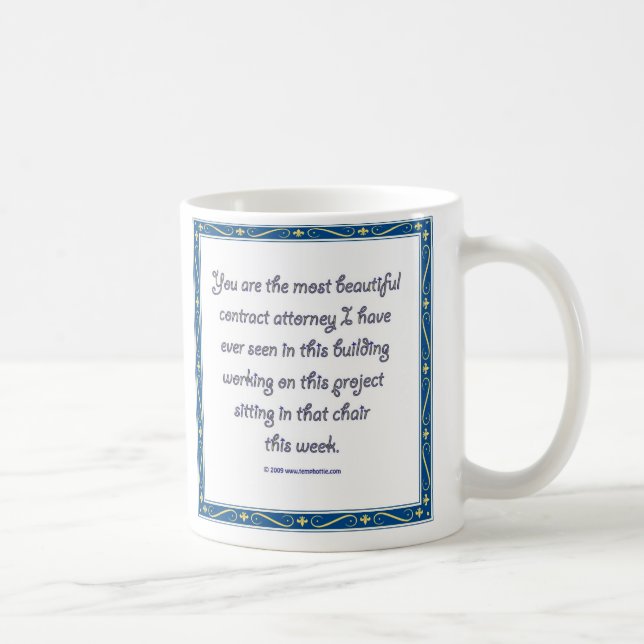 Sie sind die schönste Tasse (Rechts)